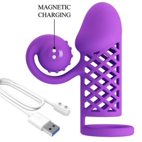 Teacă Extensibilă Harden - Violet, Mărime Unică.