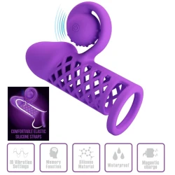 Teacă Extensibilă Harden - Violet, Mărime Unică.
