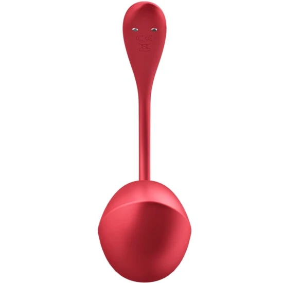 Stimulator G-spot din silicon, roșu, telecomandă