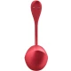 Stimulator G-spot din silicon, roșu, telecomandă