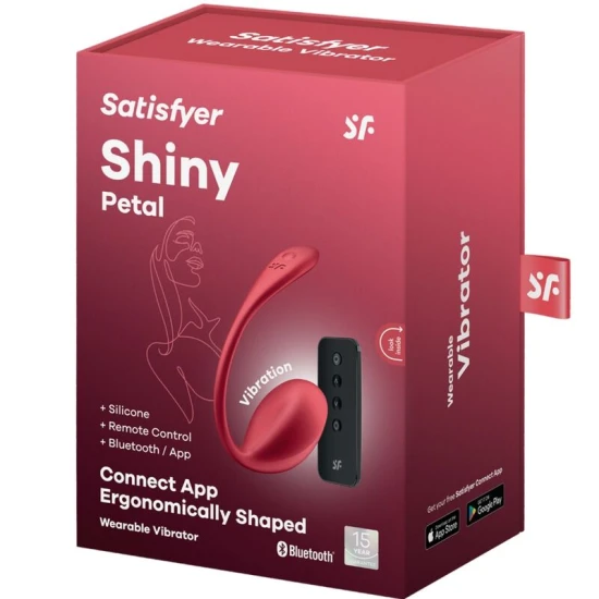 Stimulator G-spot din silicon, roșu, telecomandă