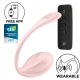 Stimulator G-spot cu telecomandă din silicon, negru, universal