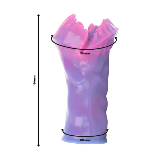 Masturbator masculin din silicon, Eris, Negru