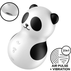 Stimulator Pocket Panda - Intensități multiple, Alb, Mărime unică