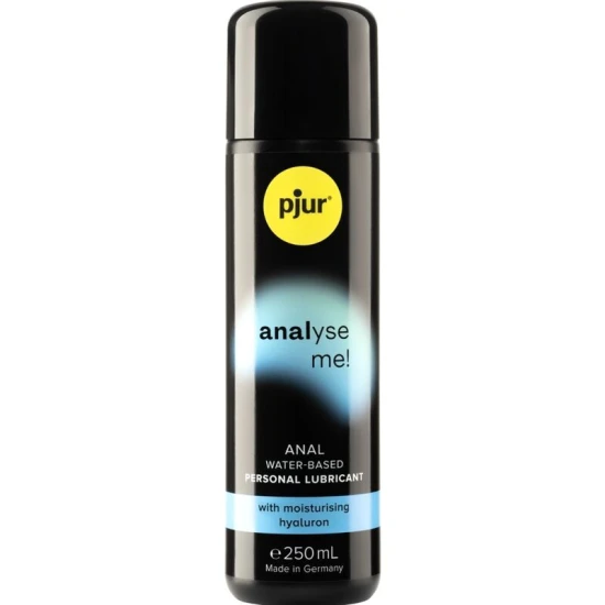 Lubrifiant pe bază de apă pentru sex anal, Analiză, 250 ml