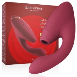 Stimulator Womanizer Duo 2 - Bordeaux, Mărime Unică