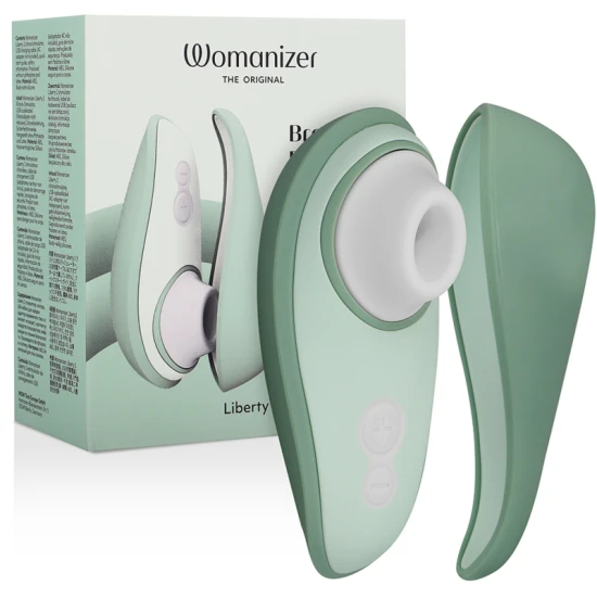 Stimulator clitoris Womanizer Liberty 2 - Verde deschis