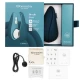 Stimulator clitoridian cu aspirație Liberty 2 din ABS, albastru