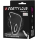 Inel vibrator tip degetar, Negru