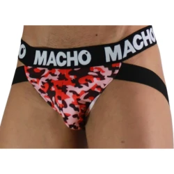 Jockstrap Militar Roșu Premium