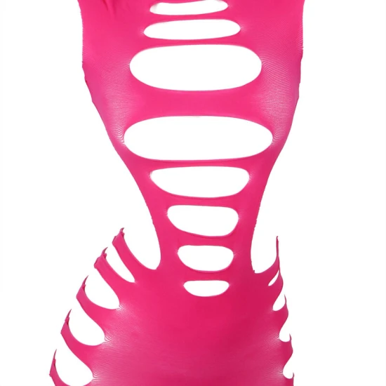 SUBBLIME - Rochie tip body cu mânecă lungă, Roz, One Size