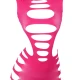 SUBBLIME - Rochie tip body cu mânecă lungă, Roz, One Size
