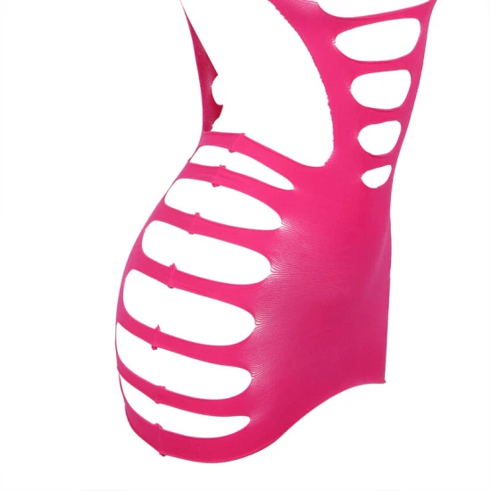 SUBBLIME - Rochie tip body cu mânecă lungă, Roz, One Size