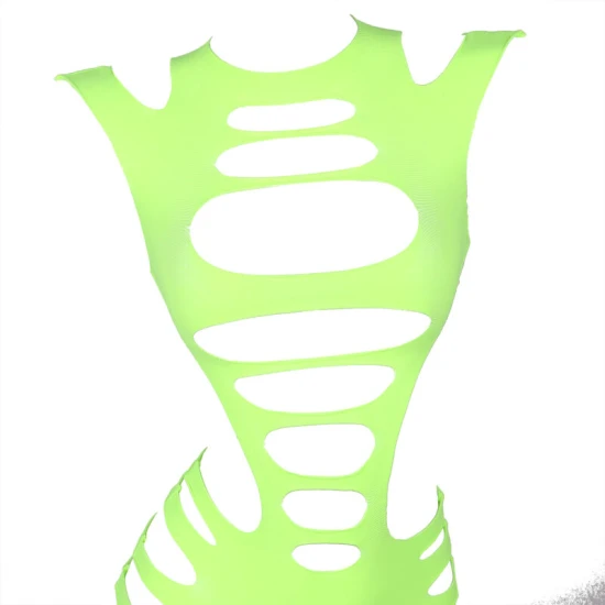 SUBBLIME - Rochie tip pește cu mâneci lungi, verde, one size