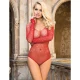 SUBBLIME - Body tip long sleeve, roșu, one size