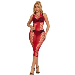 SUBBLIME - Rochie lungă tip babydoll, Roz