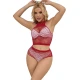 Sublime - Set tip plasă cu diamante Roz, one size