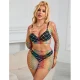 SUBBLIME - Set fishnet 2 piese cu mâneci lungi, curcubeu, one size