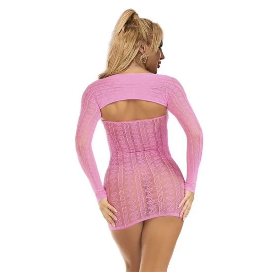 Rochie tip fishnet SUBBLIME 952471, Roz, one size