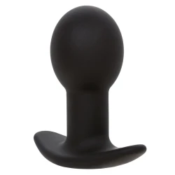 Dop anal cu vibrații, silicon, Negru