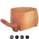 Boxershort Alter Ego - Cu Penis 18 cm, Negru, Mărime L