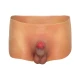 Boxershort Alter Ego - Cu Penis 18 cm, Negru, Mărime L