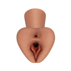 Manșon penis Pick Your Pleasure XL - Textură realistă, Crem, Mărime mare.