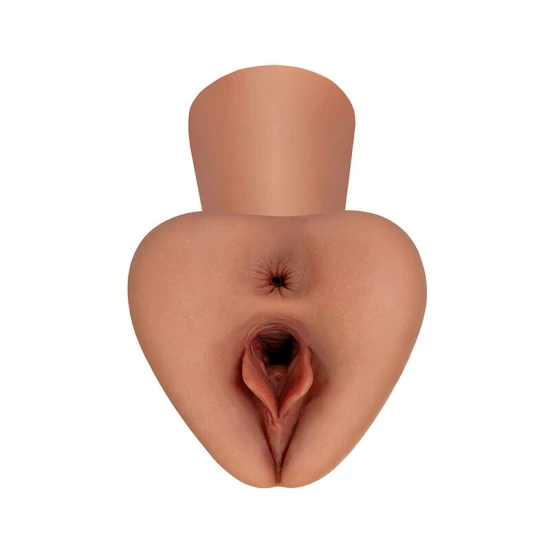 Manșon penis Pick Your Pleasure XL - Textură realistă, Crem, Mărime mare.