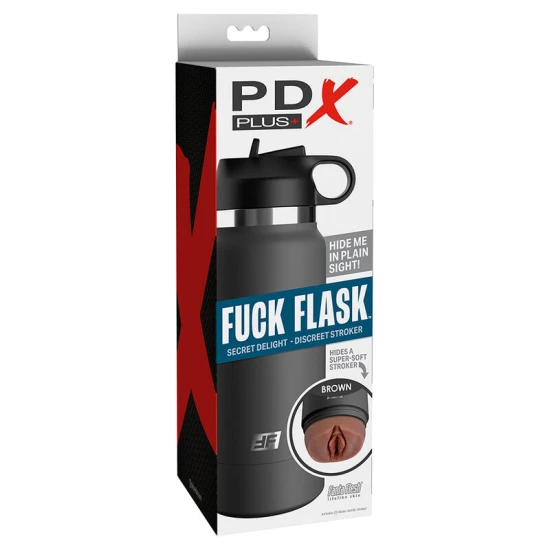 PDX PLUS - Stimulant tip sticlă, maro, Model 2