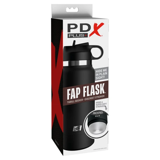PDX PLUS - FAP FLASK BOTTLE, Model 1, Transparent