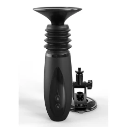 DILDO CU CLAMP PENTRU BODY DOCK THRUSTER, Negru