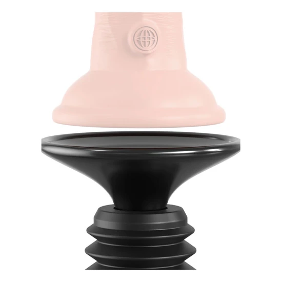DILDO CU CLAMP PENTRU BODY DOCK THRUSTER, Negru