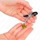 Clamp pentru Sfârcuri cu Clopoțel Auriu de 6 cm