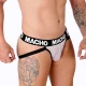 JOCK MX26X1 - Semi-transparent, Alb, XL