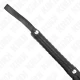 Model bici cu coadă lată, Negru, 48.5 cm
