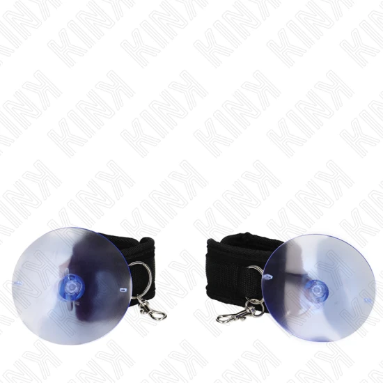 Sistem de fixare la încheieturi tip suction cup, Negru, 29-40 cm x 5 cm