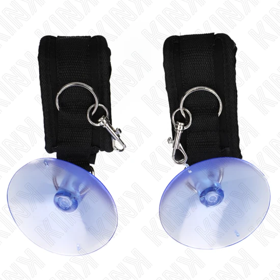 Sistem de fixare la încheieturi tip suction cup, Negru, 29-40 cm x 5 cm