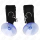 Sistem de fixare la încheieturi tip suction cup, Negru, 29-40 cm x 5 cm