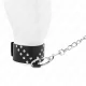 Colier cu lesă, Roz, Negru - 65 cm, cu cataramă ajustabilă 36-43 cm x 5 cm