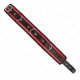 Colier masiv cu curea, model 2, reglabil 36,5-50 cm, 65 cm, Negru