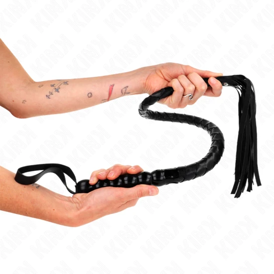 Bici Erotic Beaded Snake Whip, 80 cm