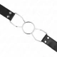Dispozitiv tip Spider Mouth Gag, Negru, M