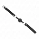 Dispozitiv tip bilă 4 cm, model cu dublu nit, Negru