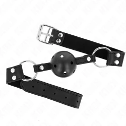 Dispozitiv tip bilă 4 cm, model cu dublu nit, Negru