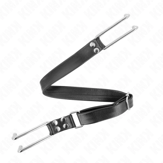 Eșarfă metalică pentru gag, reglabilă 36-52 cm