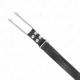 Eșarfă metalică pentru gag, reglabilă 36-52 cm