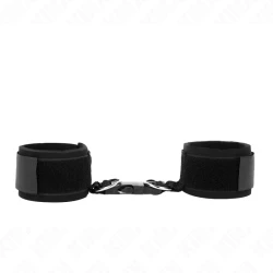 Bretele pentru încheieturi tip neopren, Negru, ajustabile 22-34 cm