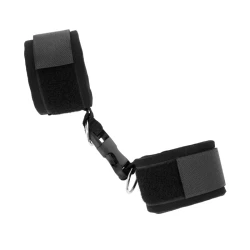Bretele pentru încheieturi tip neopren, Negru, ajustabile 22-34 cm