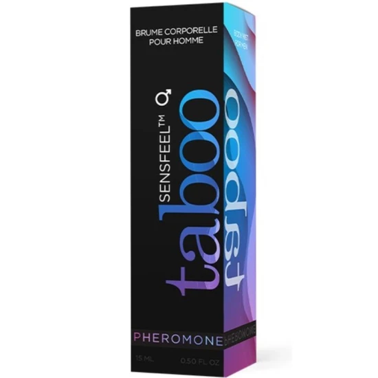 Parfum cu feromoni pentru bărbați, Negru, 15 ml
