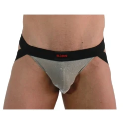 Jockstrap 001 - Strălucitor, Negru, L.